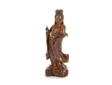 Chinese Carved Wood Guanyin Figure