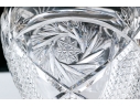 Fine 19th C. Silver Plate Mounted Cut Glass Biscuit Jar With Lid
