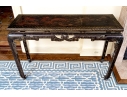 Antique 19th C. Chinese Lacquered Console Table