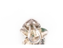 Angela Cummings Sterling Silver Fabulous Vintage Flower Motif Earrings