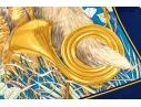 Hermès Fabulous Chasse Au Bois Woodland Scene Silk Scarf