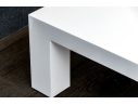 Jonathan Adler White Laquered Cocktail Table