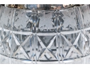 Antique Cut Glass And Silverplate Biscuit Jar