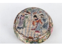 19th Century Chinese Famille Rose Covered Box