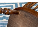 Nicely Carved Oak Windsor Armchair