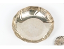 Sterling Silver Floral Form Bowl And Serving Spoon, 4.605 Gross Ozt.