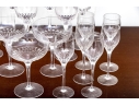 Forty-Five Piece Set Of Crystal Drinkware, Probably Orrefors 