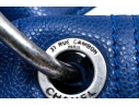 Chanel Striking Blue Purple Glazed Caviar Leather Coco Rider Flap Hobo
