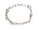 Tiffany & Co. Sterling Silver Stylish Oval Link Bracelet
