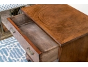 Banded Mahogany Bachelors Chest
