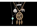 Alex + Ani Collection Of Necklace, Ring And Bracelet Jewelry Pieces