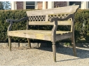 Elegant Teak Bench (1 Of 2)