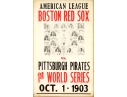Collection Of Four Antique And Vintage Major League Baseball Posters With 1951 Pennant Poster