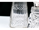 Collection Of Five Crystal And Silverplate Shakers