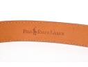 Polo Ralph Lauren Lot Of Two Brown Leather Belts, Size 40/100