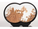 Chinese Cork Diorama Landscape Scene In Display
