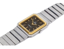 Concord Steel And Gold Vintage Mariner Nine Quartz Tank Watch, On Bracelet
