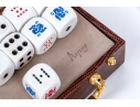 Vintage Asprey Cased Playing Card Set With Dice
