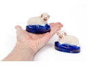 Pair Of English Staffordshire Ceramic Pen Trays