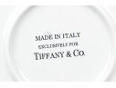 Tiffany & Co. Basket Weave Motif Ceramic Serving Plate