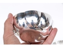 Set Of Six Vintage Fine Silverplate Scalloped Bowls 