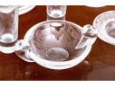 Collection Of Crystal & Glass Serving And Decorating Wares, Including Orrefors And Lalique