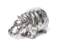 Buccellati Sterling Silver Miniature Charming Standing Hippo, Retail $670