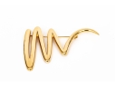 Tiffany & Co. 18k Yellow Gold Paloma Picasso Iconic Jumbo Graffiti Squiggle Brooch, With Box