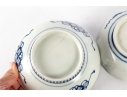 Group Of Four Blue And White Porcelain Plates