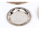 Assembled Thirteen Piece Silver Plated Wine Serving Lot