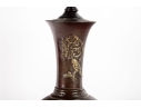 Chinese Brass Vase Converted Table Lamp