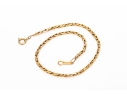 14k Yellow Gold Simple Link Style Bracelet