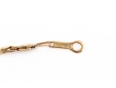 14k Yellow Gold Simple Link Style Bracelet