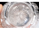Antique Cut Glass And Silverplate Biscuit Jar