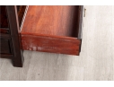 Mid-20th Century Chinese Hardwood Side Table With Shelf