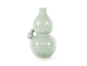 Chinese Celadon Double Gourd Porcelain Bottle