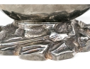 Antique English Victorian Silverplate Nautilus Spoon Warmer 