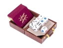 Vintage Asprey Cased Playing Card Set With Dice