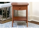 Transitional Style End Table With Single Drawer