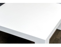 Jonathan Adler White Laquered Cocktail Table