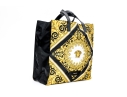 Versace Nylon Top Handle Shopper Tote Bag