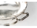 George III Style Antique English Quality Twin Handled Silver Plated Cooler Bowl