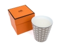 Hermes Candle In Porcelain Holder, Boxed