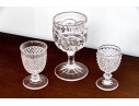 Assembled Collection Of Eighteen Glass Goblets