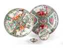 Grouping Of Chinese Famille Rose Porcelain Plates And Bowls