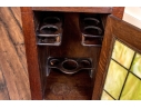 Antique Arts & Crafts Oak Cellarette