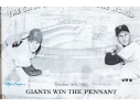 Collection Of Four Antique And Vintage Major League Baseball Posters With 1951 Pennant Poster
