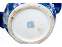 Pair Of Decorative Chinese Export Style Blue And White Twin Handled Wine Coolers