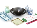 Asian Decorative Collection Including Chopsticks