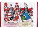 Three Decorative Prints Of Heraldic Coats Of Arms